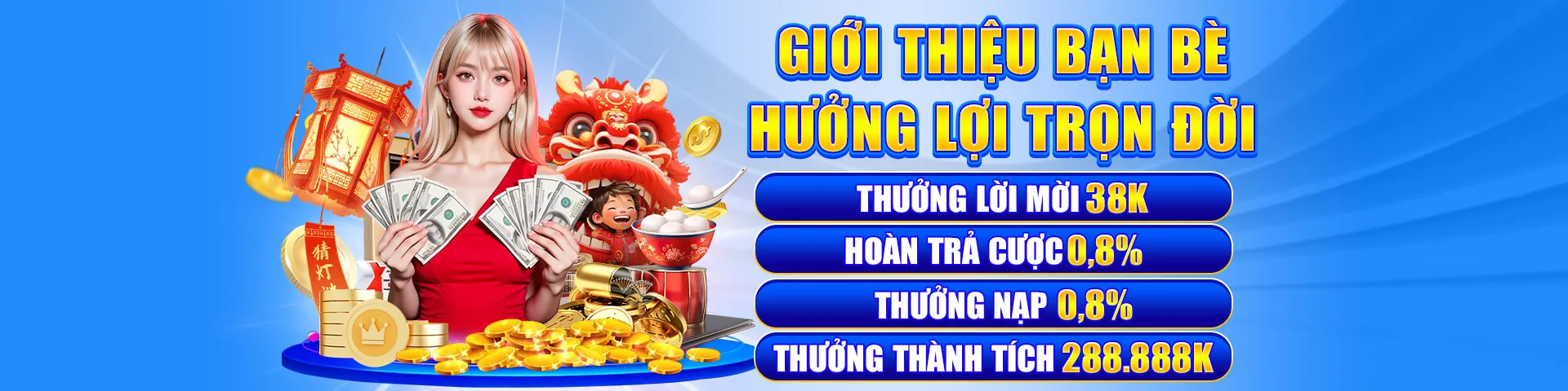 Banner Khuyến Mãi Hấp Dẫn qh888 Casino